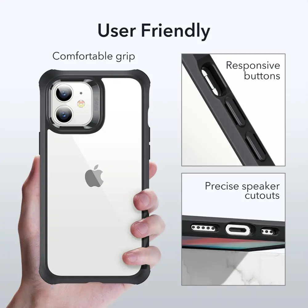 Комплект чехлов ESR для iPhone 12 Pro Max чехол с защитой экрана mini|Бамперы| |