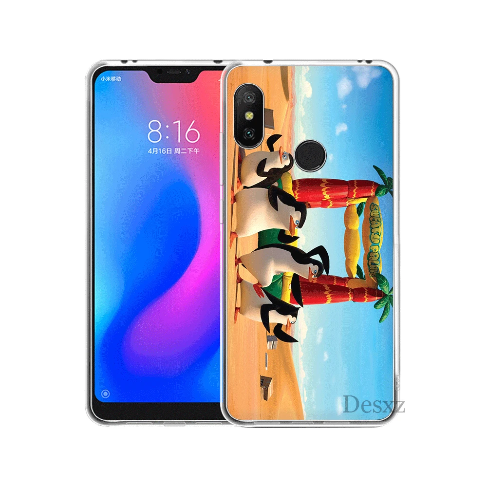 Mobile Phone Case For Redmi 7A K20 7 GO 4 Prime 3S 3 Pro 4A 4X 5 5A Plus 6 6A Hard Cover Penguins Of Madagascar | Мобильные телефоны