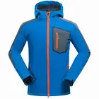 Мужская теплая куртка с флисовой подкладкой, куртка для кемпинга и походов, ветрозащитная и водонепроницаемая