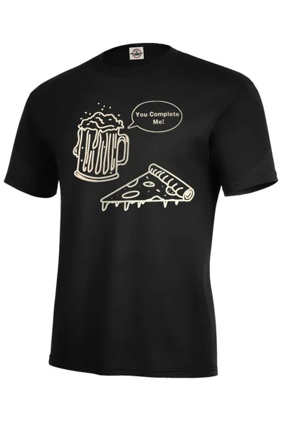 

YOU COMPLETE ME T-SHIRT Funny Beer Pizza ASSORTED COLORS BEST SELLER