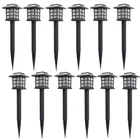 Фонари для дорожек на солнечной батарее, водонепроницаемые уличные фонари для сада, ландшафта, двора, патио, подъездной дорожки