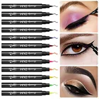 12 цветов красочная подводка для глаз Kit Макияж Водонепроницаемый Быстросохнущий красочный лайнер для глаз ручка для глаз Косметика Косметические подводки для глаз набор для макияжа