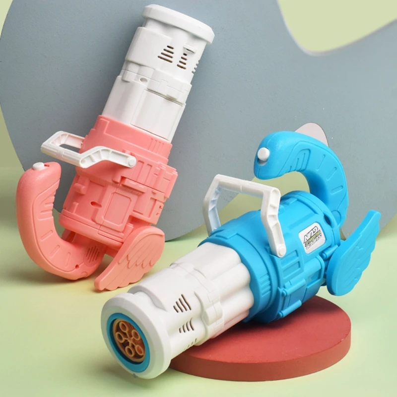 Игрушечная пузырчатая машина Gatling с 5-ю отверстиями звуковой интерактивный