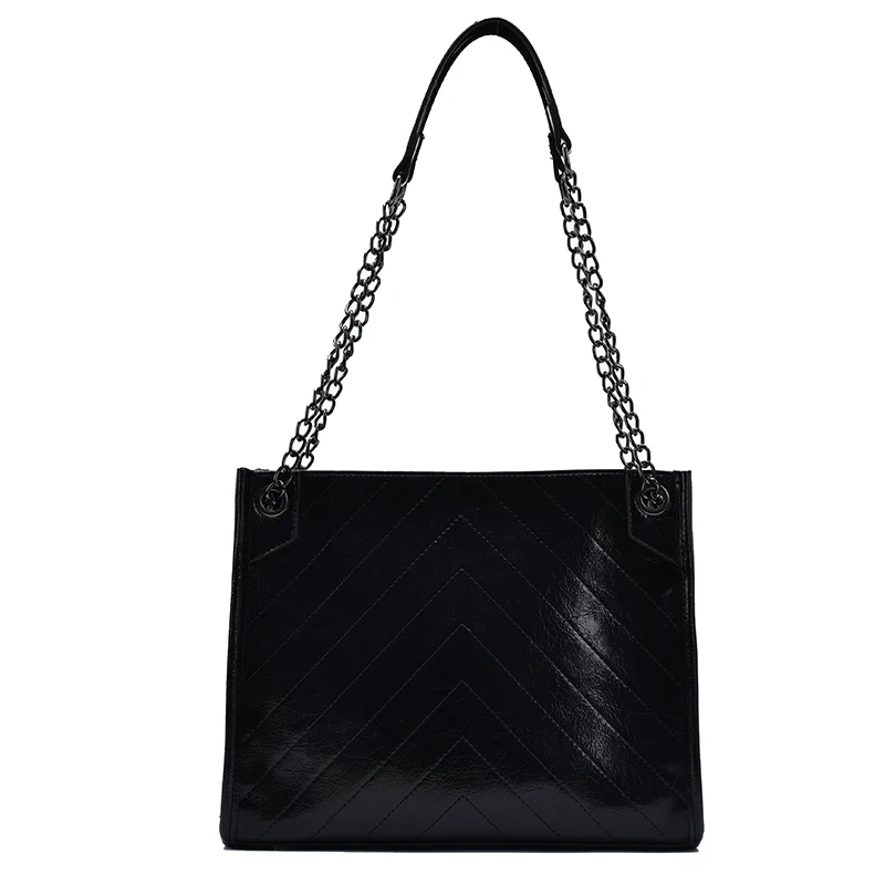 

Simple Chain Branded Bag PU Leather Crossbody Bags For Women 2020 Tend Shoulder Handbags Female Travel Fashion Hand Bag