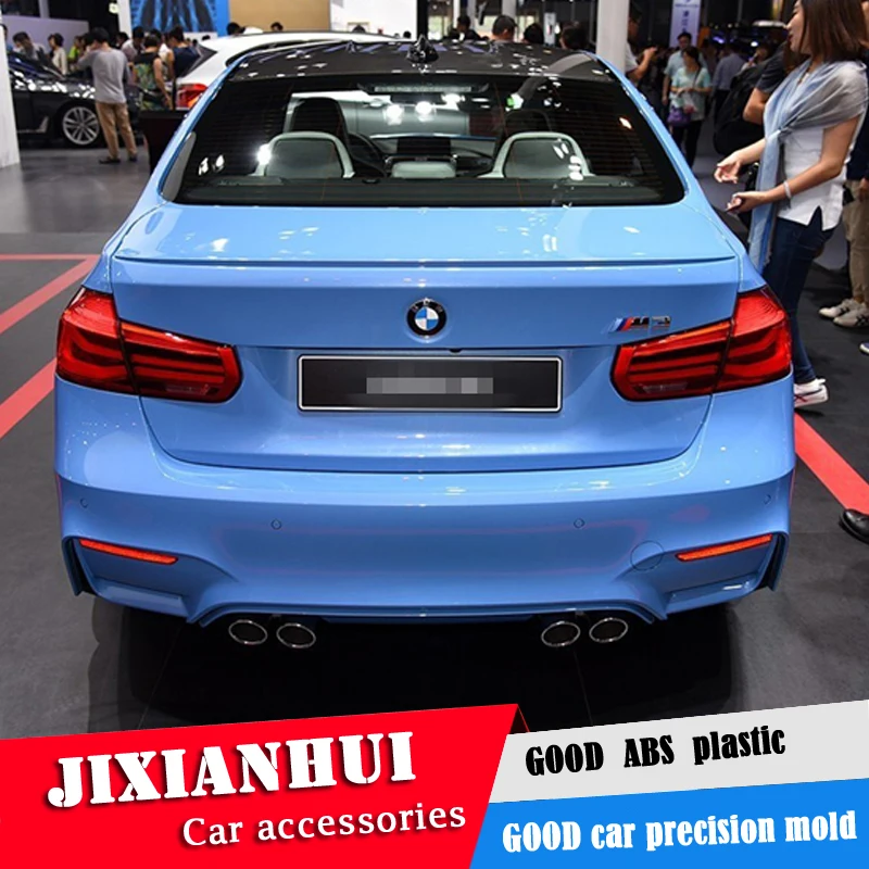 Спойлер для F30 F35 2012 2015 BMW 3 серии M3 320i 325li 328i спойлер из АБС пластика Автомобильный