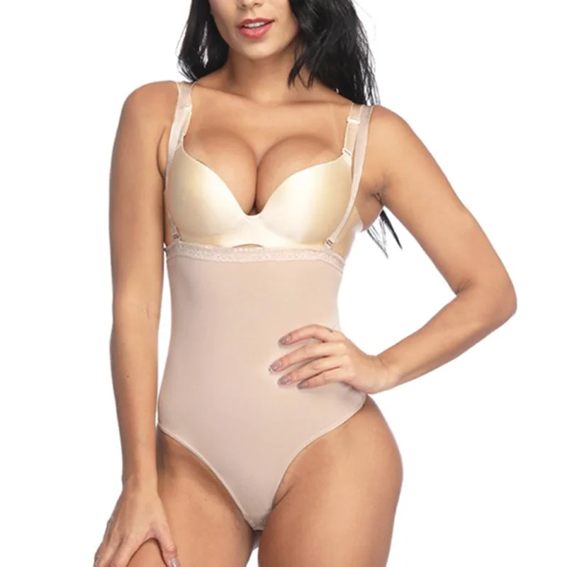 

Women's Shaping Slimming Underwear Belly Thong Bodysuit Female Sexy Seamless Shapewear Weight Loss Corset For Abdomen Push Up