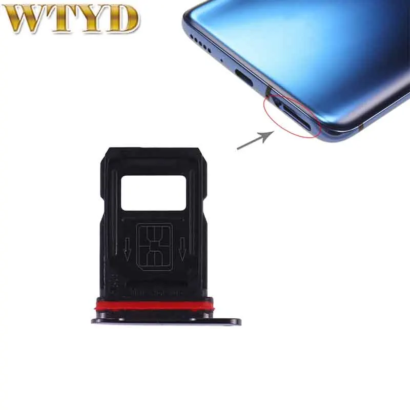 Лоток для sim карты + лоток OnePlus 7 Pro слот запасная часть смартфона Запасная