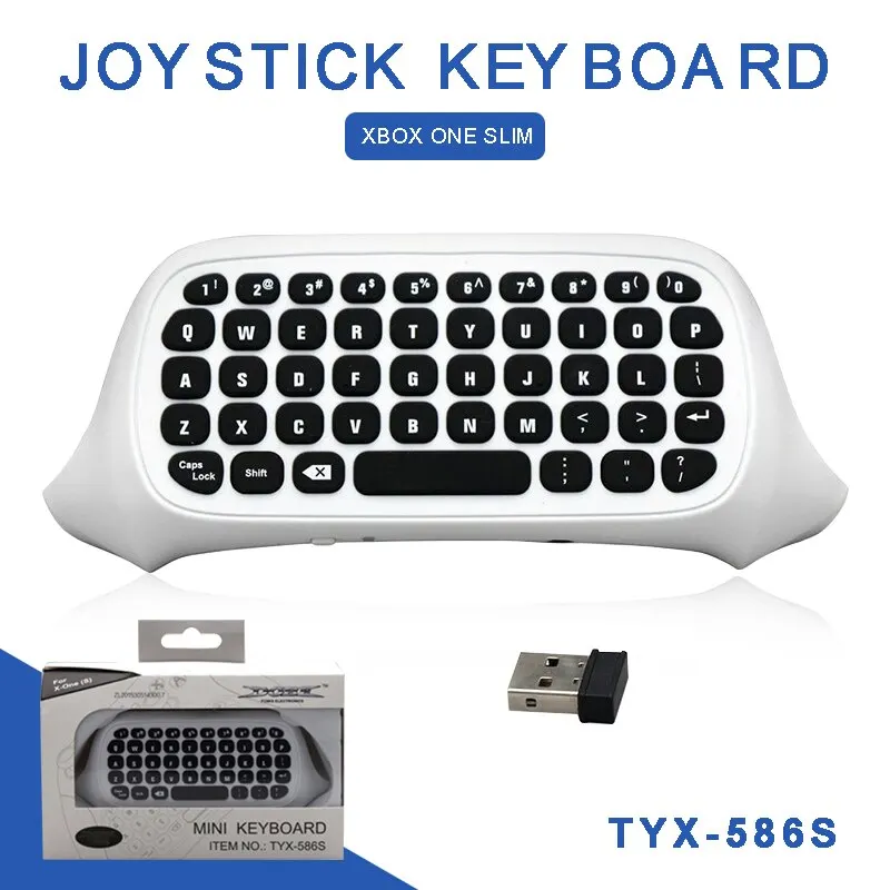 2 4G Беспроводная мини клавиатура геймпад разговорная панель для контроллера Xbox One
