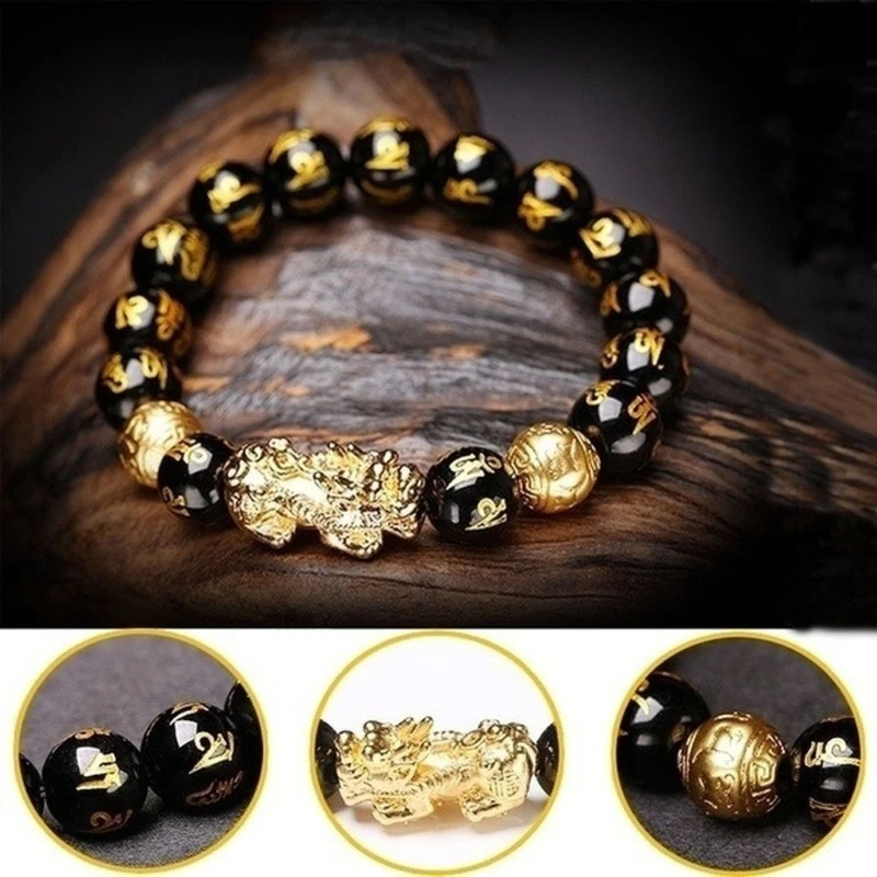 PIXIU Bracelet for Women Men Wealth Buddhism Bracelet Bring Lucky Brave Wealth Feng Shui Bracelets Lucky Amulet Jewelry images - 6