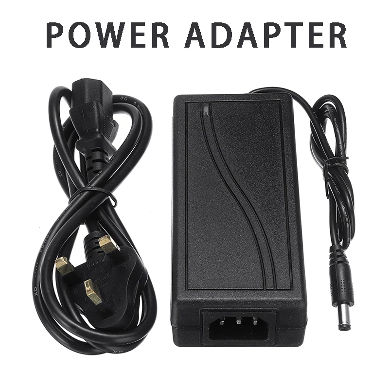 

AC 100-240V to DC 12V 5A Transformator Power Adapter Supply for 3528 5050 LED Light Strips CCTV DVR UK Plug