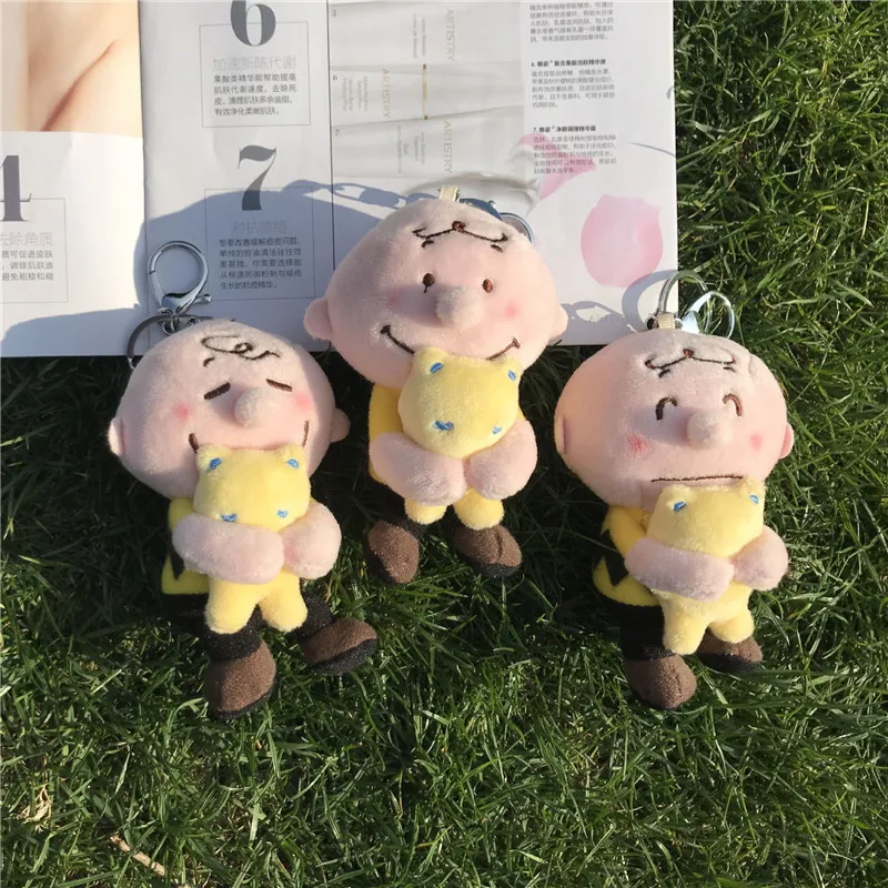 Новые комиксы Charlie Brown плюшевые игрушки брелок милый мультфильм арахис озорной