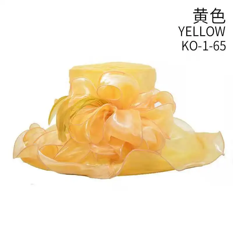 

2021 European and OK American ladies new mesh sunshade outdoor sun hat 1923