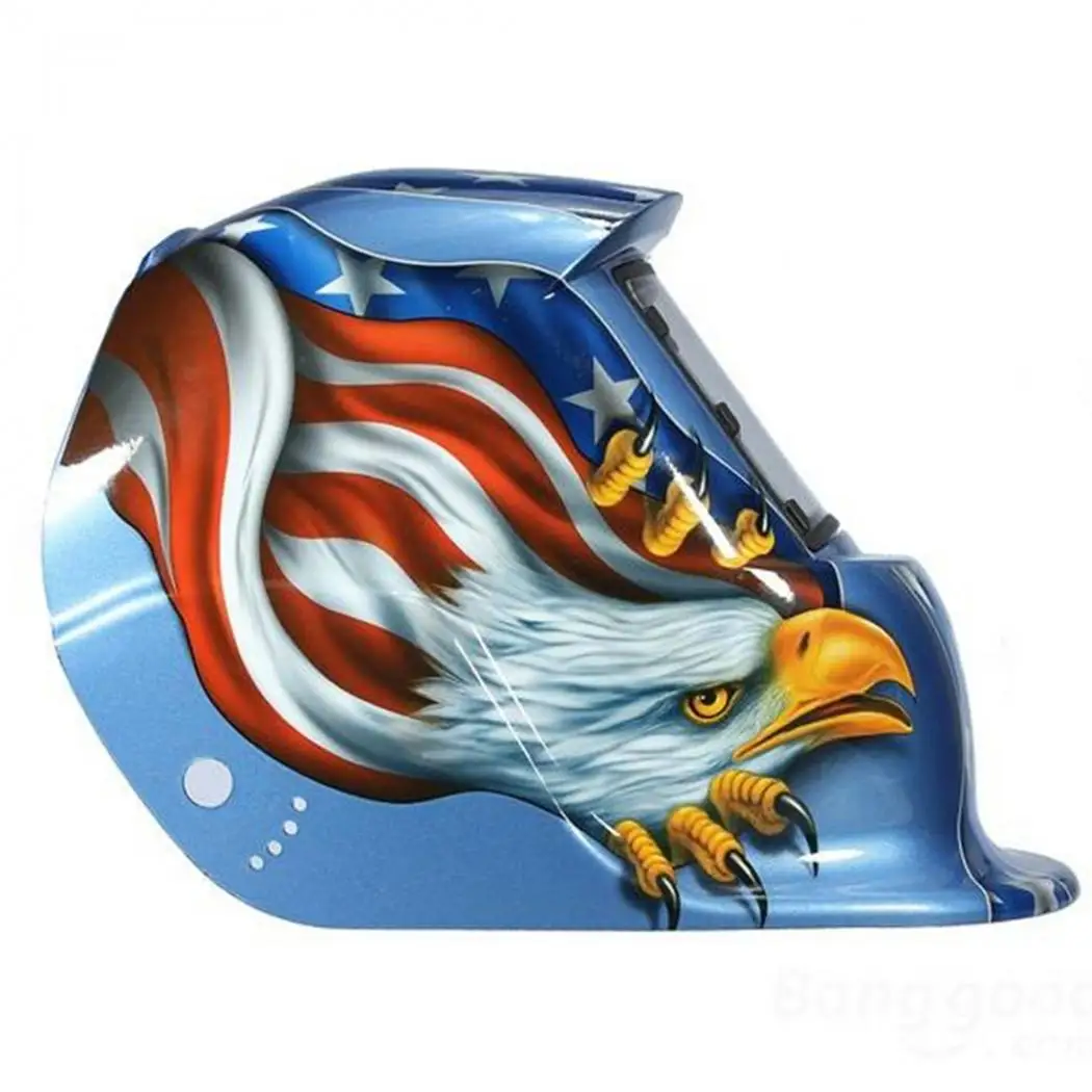 Солнечная Авто Затемнение Регулируемая электрическая Сварочная маска шлем