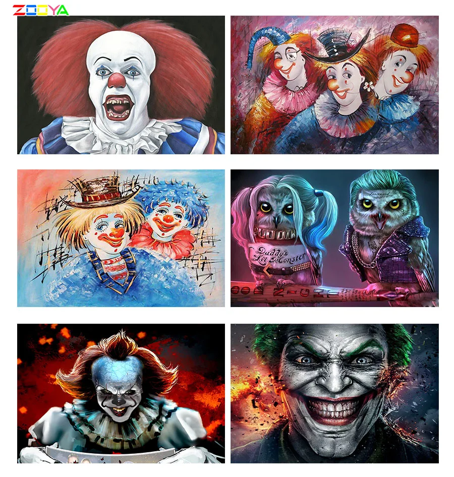 ZOOYA Алмазная вышивка 5D полный набор алмазной вышивки квадратная/круглая природа