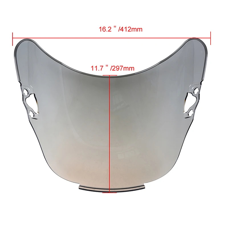 Дефлекторы для лобового стекла и скутера из АБС-пластика двухпузырьковые Honda CBR600