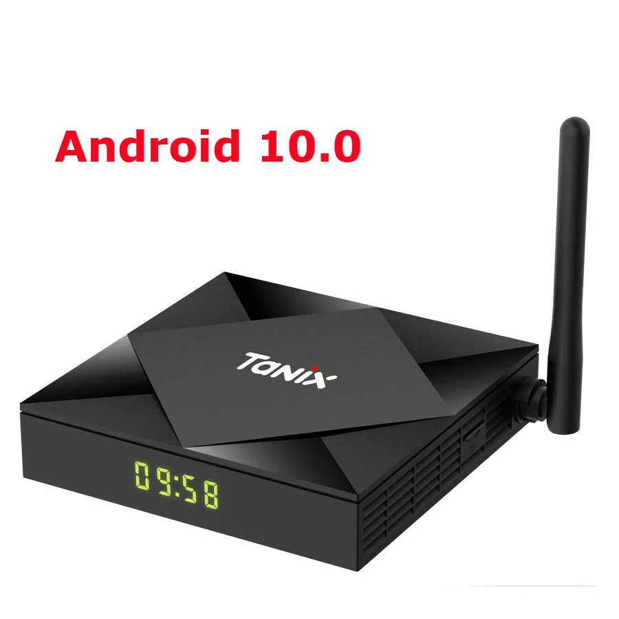 Android 10 0 Смарт ТВ коробка Tanix TX6S allwinner h616 четырехъядерный TX6 4 ГБ 32 64 Гб телеприставка