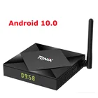 Android 10,0 Смарт ТВ коробка Tanix TX6S allwinner h616 четырехъядерный TX6 4 ГБ 32 ГБ 64 Гб телеприставка Интернет ТВ Медиаплеер двойной WiFi