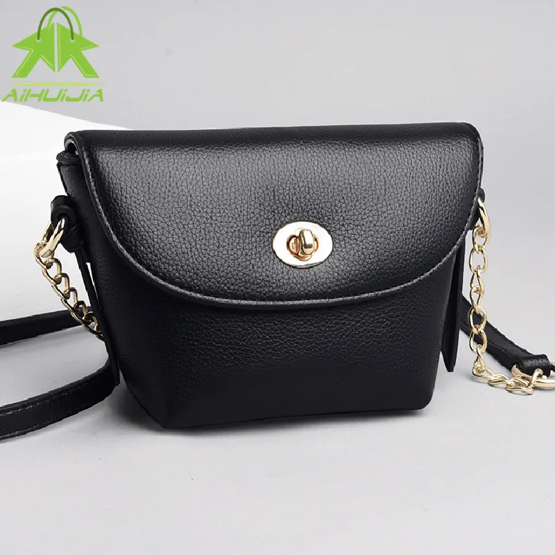 

Fashion Simplicity Women Handbag High Quality Pu Leather Solid Color Small Shoulder Bags 2021 New Luxury Women's Messenger Bag