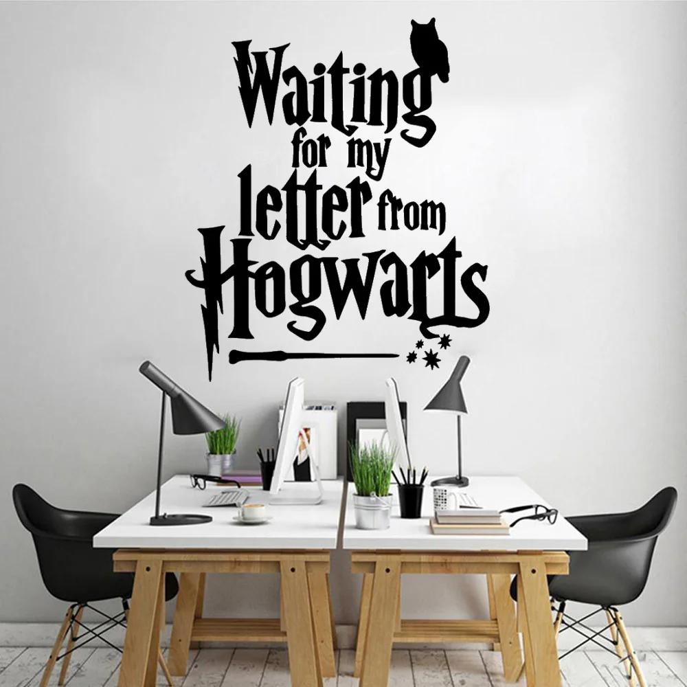 Современный ожидание моего письма от виниловых настенных наклеек Декор для