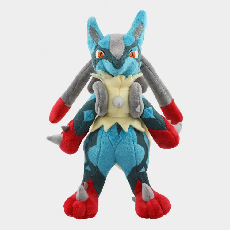 Оригинальные аниме Монстры центр 1" Мега Lucario XY чучела плюша для подарок на день рождения