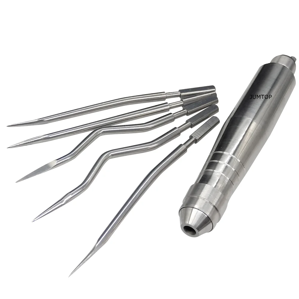 

Stainless Steel Oral Dental Extraction Surgery Instrument Set Pneumatic Dentist Root Elevator Extraction Apical Root Elevators
