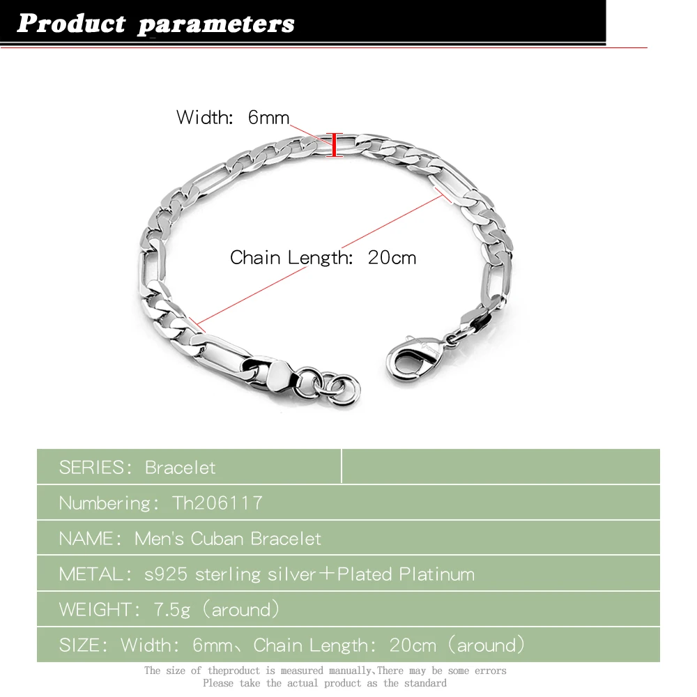 Новый мужской посеребренный браслет с вырезами властителя для денег изысканное