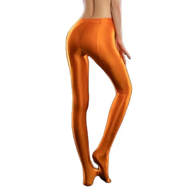 

Oil Glossy Shiny Fitness Legging Sexy Pantihose Leggings Body Shaping Pants Trousers Women Clubwear Streetwear Strumpfhose Panty