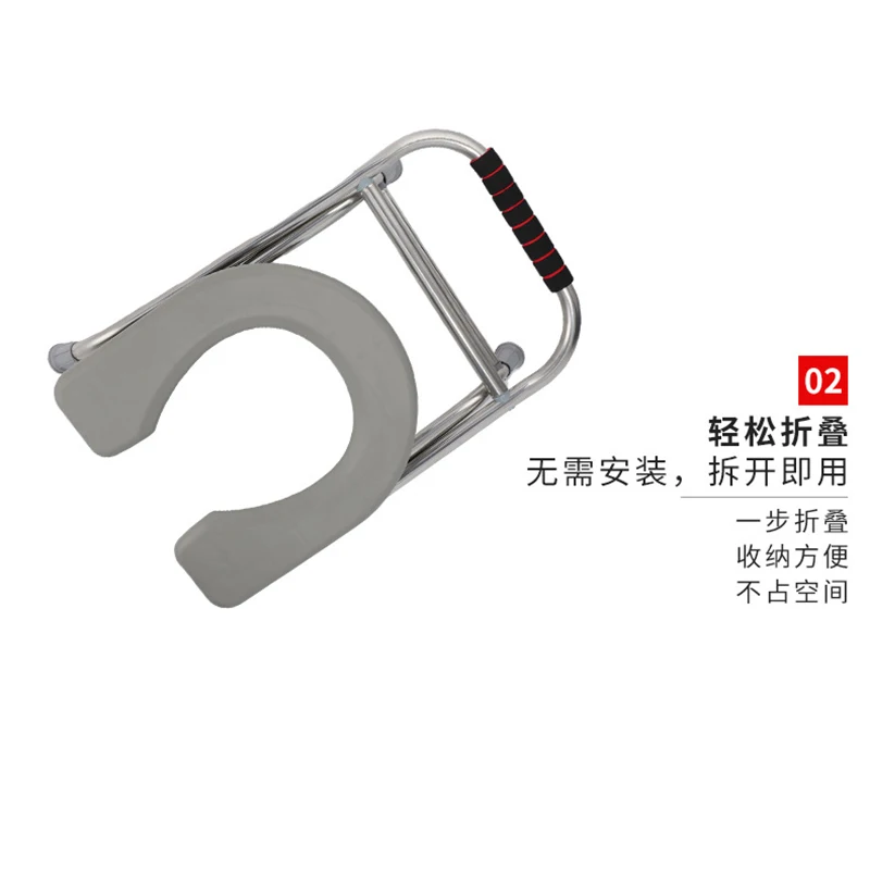 en Ucuz Taşınabilir Güçlendirilmiş Katlanabilir Tuvalet Sandalyesi Seyahat Kamp Tırmanma Balıkçılık Mate Sandalye Açık Hava Etkinliği Aksesuarları