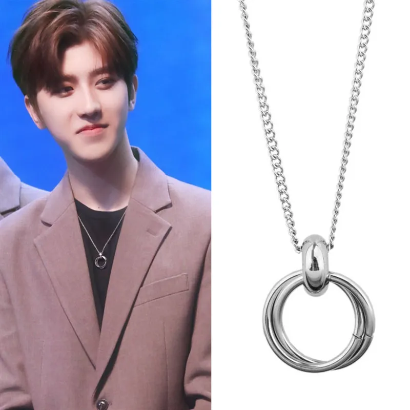 Мужское ожерелье мужское новое для мужчин и женщин простое короткое из