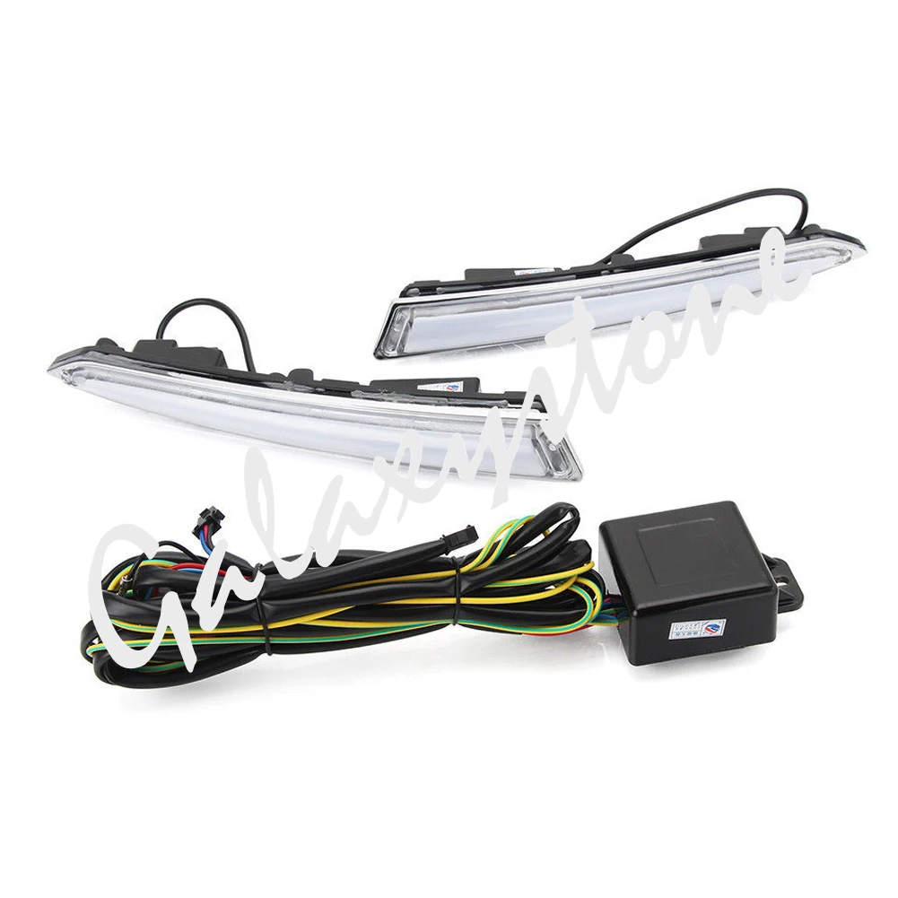 Набор светодиодных дневных ходовых огней для Ford Kuga Escape 2013 2014 | Автомобили и