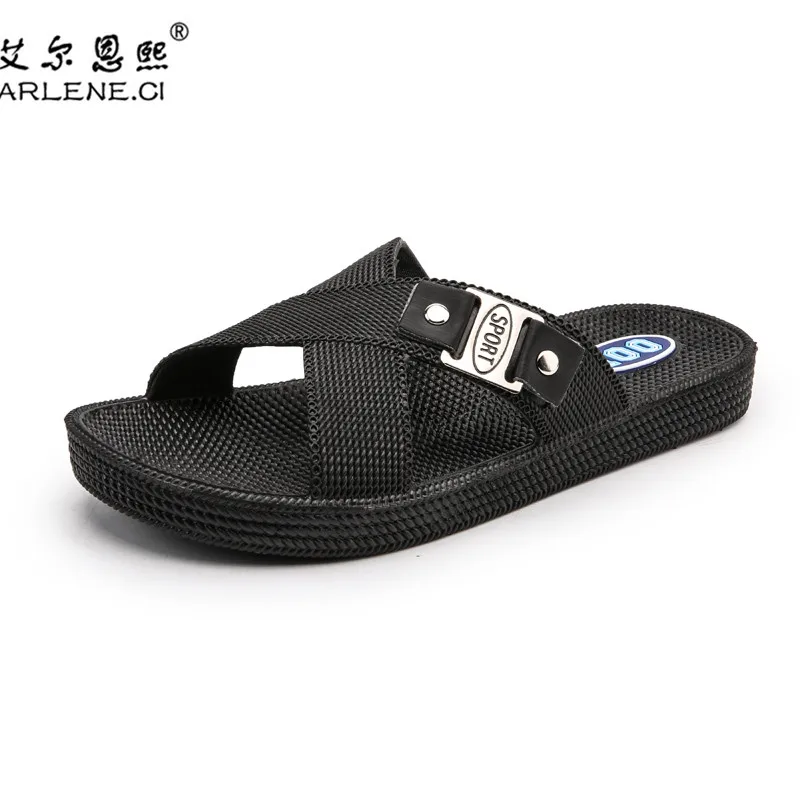 

Men Slippers Non-slip Outdoor/indoor Home Soft Summer Slippers Wear-resistant Waterproof Beach Shoes Men Flip Flops Water Shoes