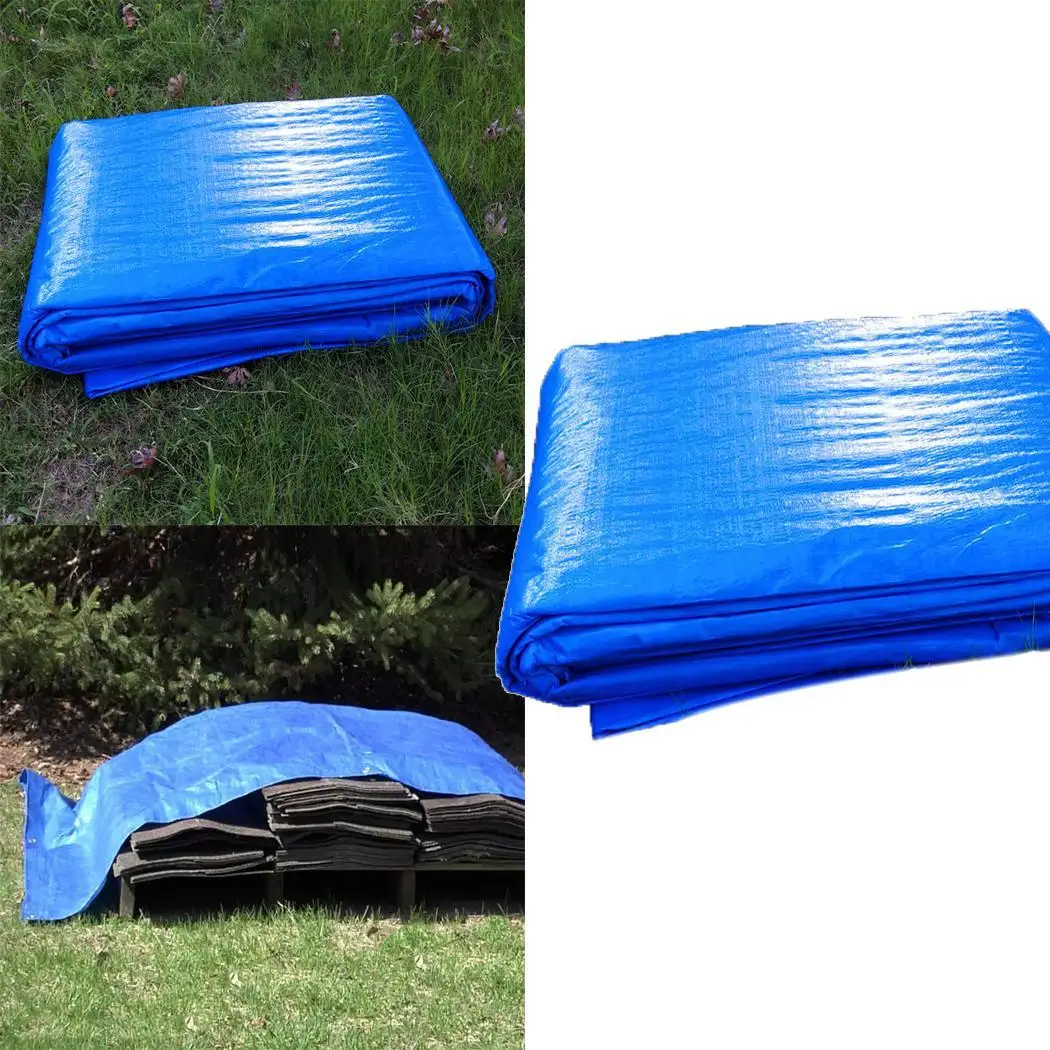 Waterproof Tarpaulin Luggage Cover Sunshade Anti Blue Aging Outdoor 0.33mm Protection Solid Sheet | Дом и сад