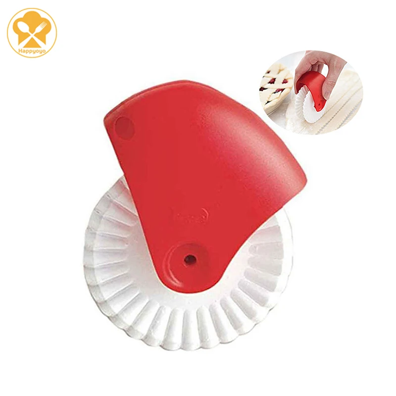 Пицца выпечка резак рулетка декоратор пирог для выпечки пластиковый роликовый