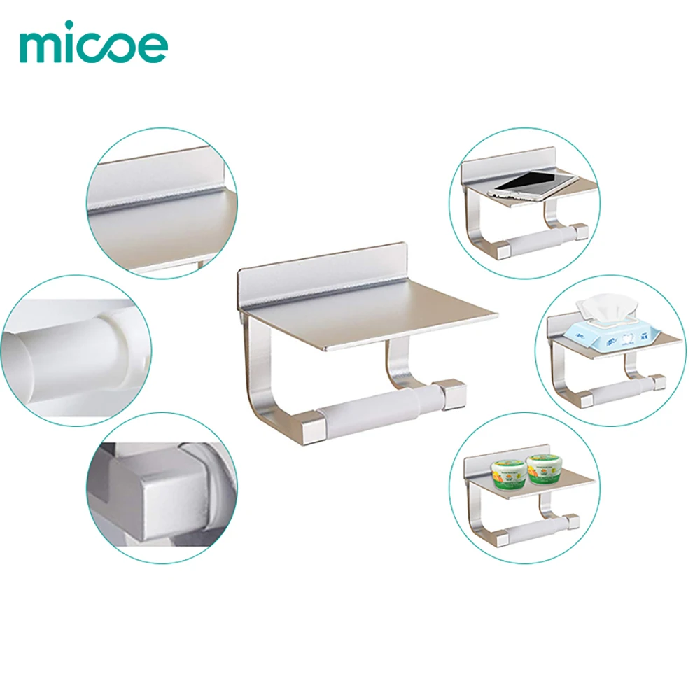 MICOE свободное Пробивное пространство алюминиевый держатель для мобильного