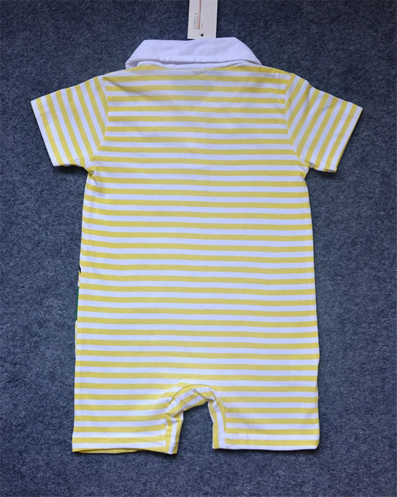 Baby Rompers Summer Boy Clothing Sets Roupas Bebes Newborn Clothes Roupa Infant Animal Jumpsuits |
