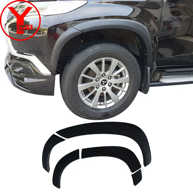 

Fender Flare Protector For MITSUBISHI Montero PAJERO SPORT Shogun 2015 2016 2017 2018 2019 Tuning Mudguard Car Accessories