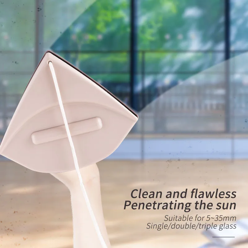 

Magnetic Glass Wiper Wash Window Magnets Double Side Cleaning Brush Magnetic Brush Sponge Ceramic Window Slot Clean Brush