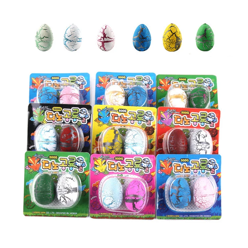 2 шт. Волшебные Яйца динозавра с вылупинами милые динозавры растущие в воде