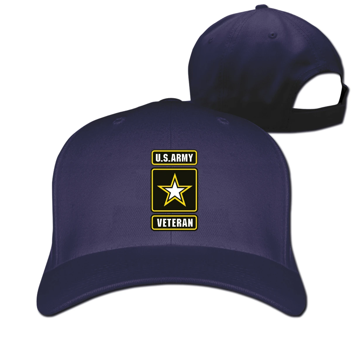 

US Army Veteran mens woman Fashionable breathable Hip hop caps