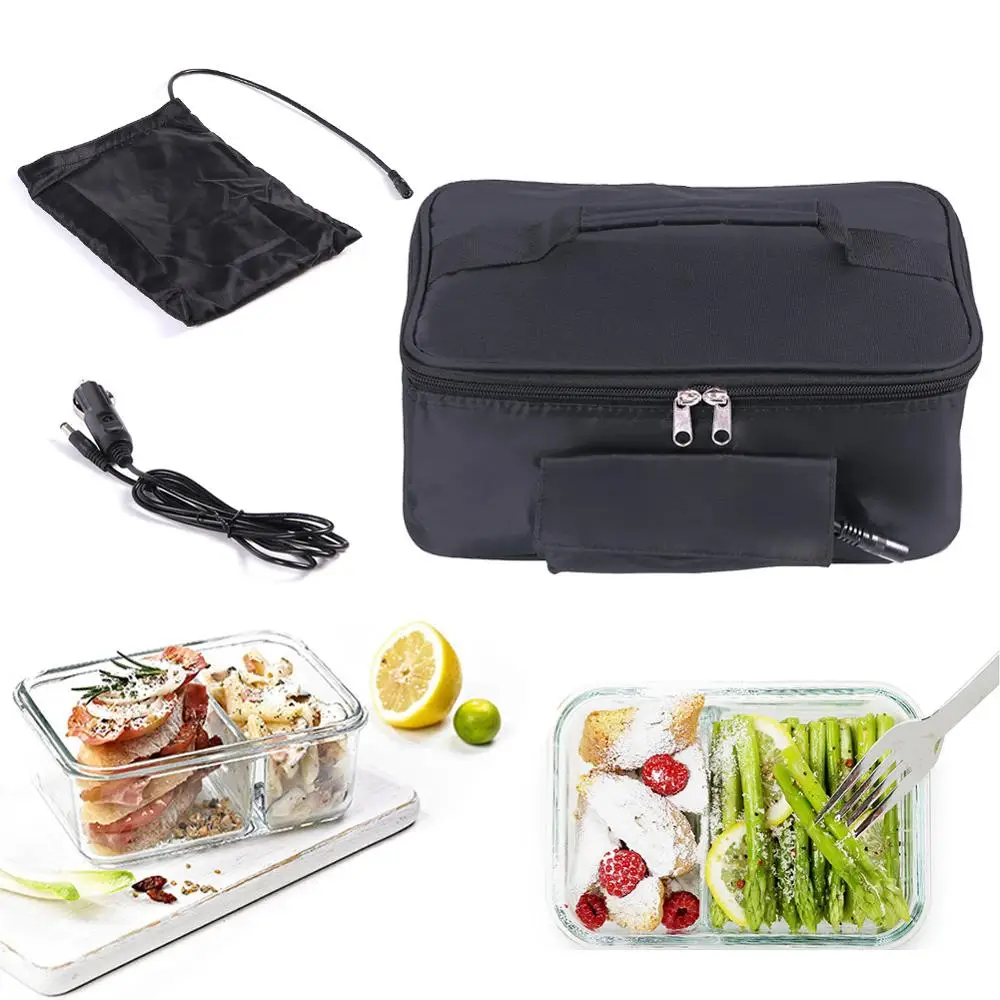 Версия 12 В стандартная мини печь самонагревающийся Ланч бокс для микроволновой