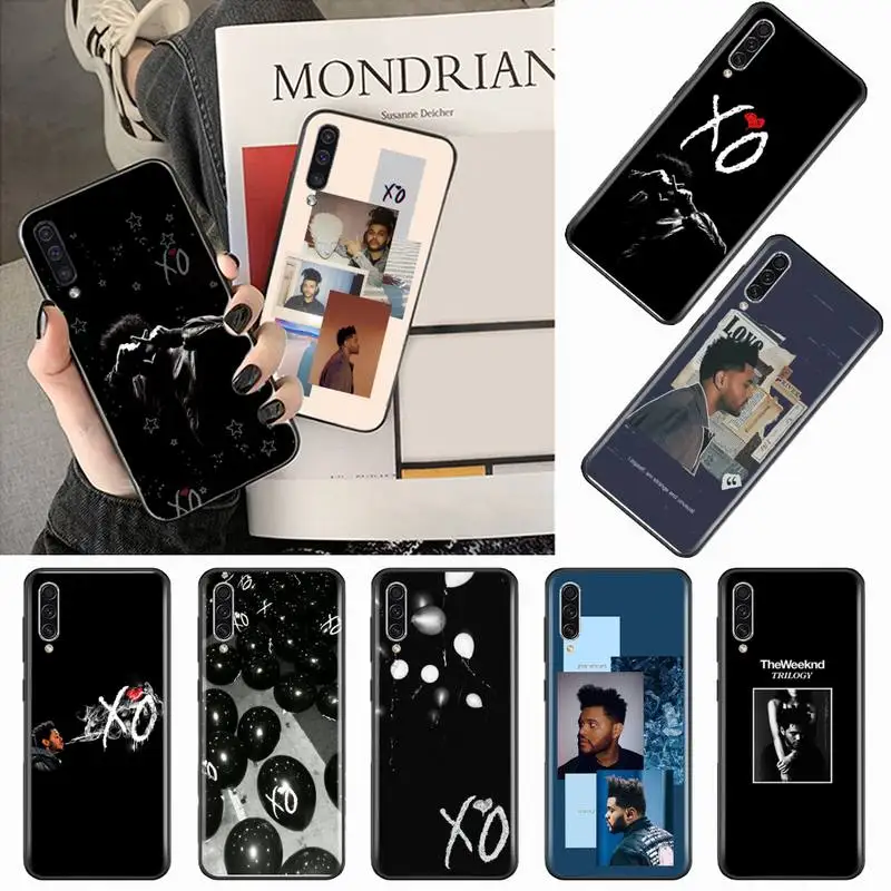 

Rapper The Weeknd singer Phone Case For Samsung galaxy A S note 10 7 8 9 20 30 31 40 50 51 70 71 21 s ultra plus