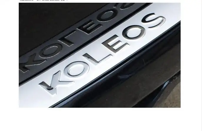 Протектор заднего бампера из нержавеющей стали для Renault Koleos 2009 2010 2011 2012 2013 2014 2015