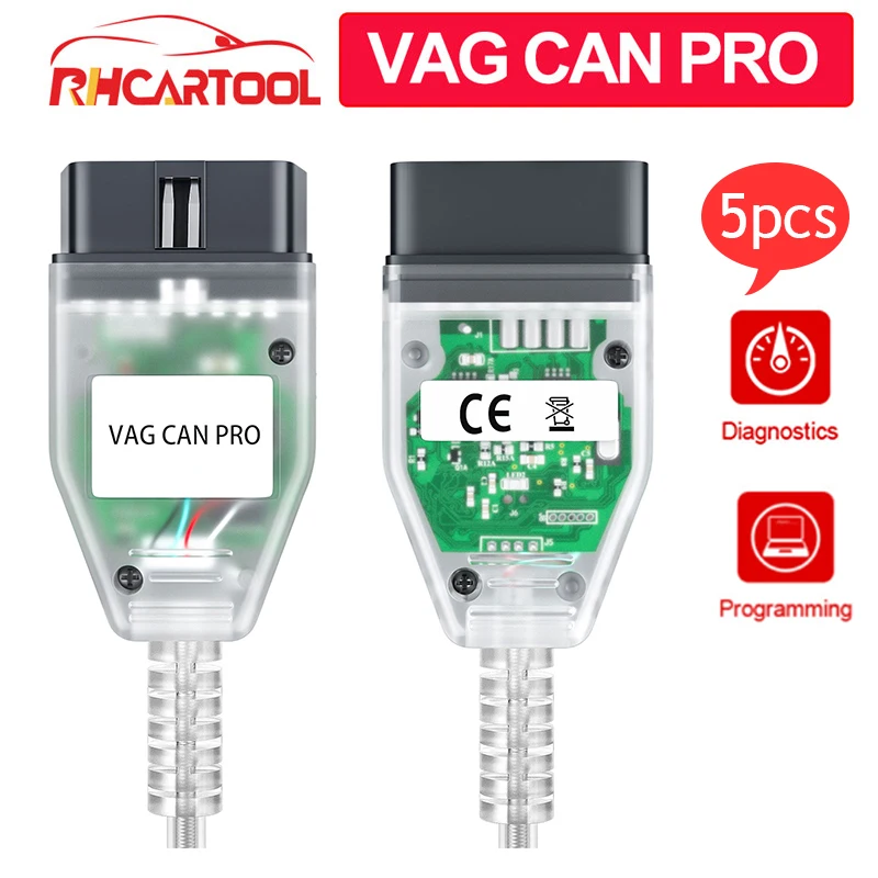 VAG CAN PRO V5.5.1 OBD2 диагностический инструмент для vw Seat Audi A2 A3 A4 A6 с чипом FTDI FT245RL VCP USB
