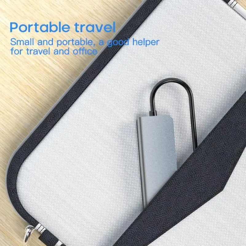 

USB C Hub Type-C 3.1 To 4K HDMI-Compatible RJ45 USB SD/TF Card Reader PD Fast Charge 8-in-1 USB Dock For MacBook Air Pro PC HUB