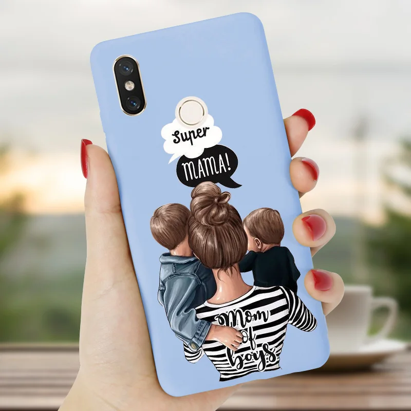 LSMM3 Детский чехол для телефона Super Mom Girl для Xiaomi Redmi Note 8 PRO 8 T 8 T 7 6 5 Plus 5A 6A 7A 8A чехол для Redmi 7 силиконовый чехол-бампер - Цвет: LSMM3