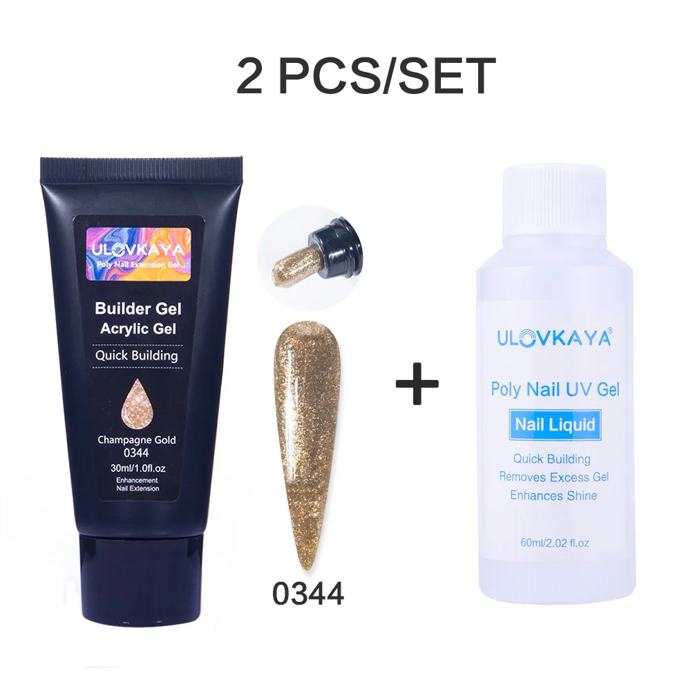 Акриловый гель для наращивания ногтей 2 шт./компл. | Красота и здоровье