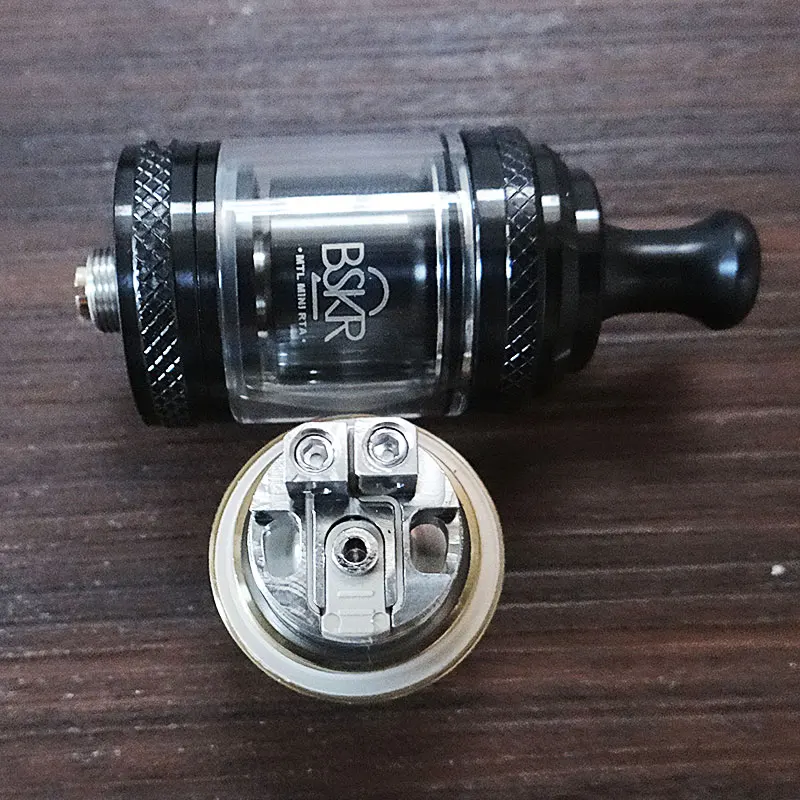Вейп Berserker BSKR Mini V2 MTL RTA 22 мм 316ss 2 5 мл обслуживаемый резервуар атомайзер 8 шт. afc
