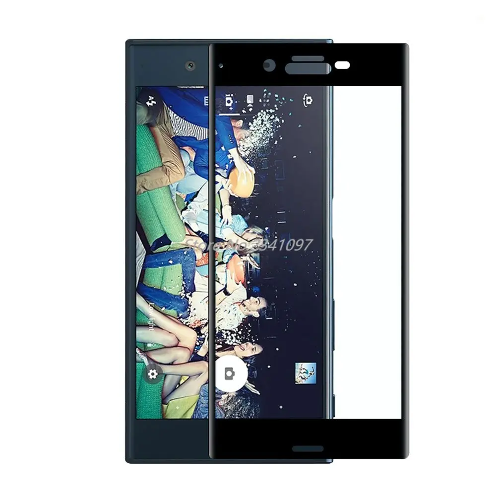 3D изогнутый чехол из закаленного стекла для SONY Xperia X XZ XZS XZ1 Compact XZ2 Premium XZ3 полное