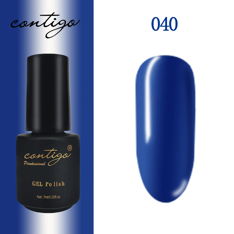 Contigo био-Гели Soak off 7 мл УФ Лаки Гибридный голубое небо серии постоянного эмаль