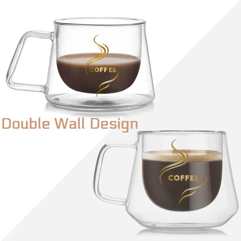 2020 новейшая популярная кружка с двойными стенками офисные кружки ручкой